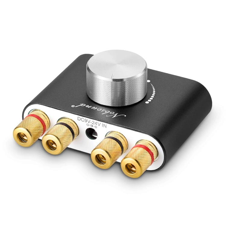 Nobsound-NS-01G PRO-Mini-wzmacniacz-Bluetooth-2x50W-do-bass-shakerow-na-ukos-porty-wejsciowe