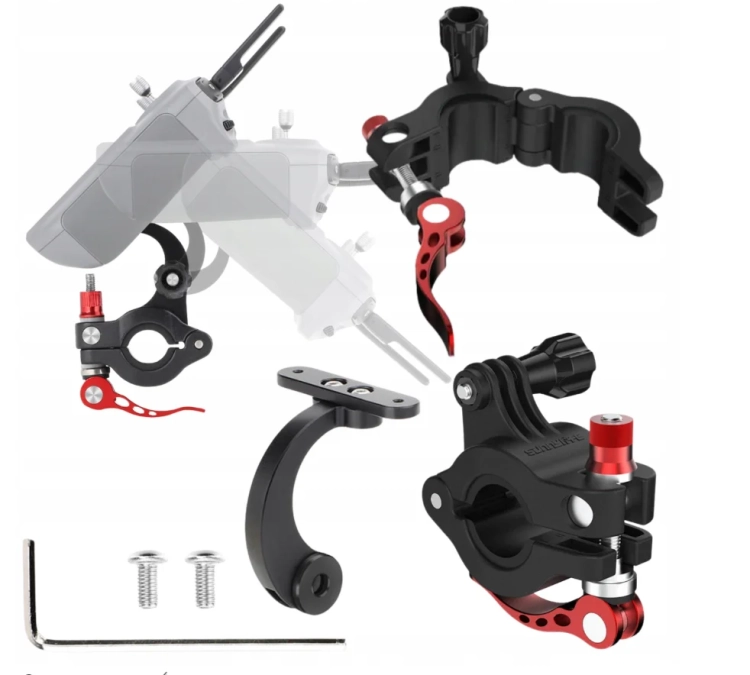 elementy-zestawu-uchwytu-rowerowego-sunnylife-zj669-do-dji-rc-2