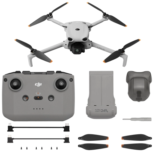 Zestaw DJI Lito X1 z aparaturą RC-N3, akumulatorem, osłoną gimbala i śmigłami