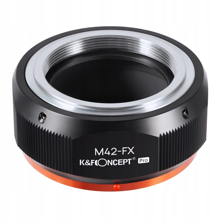 Przejściówka K&F Concept KF06.434 pozwalająca na ostrzenie na nieskończoność w aparatach Fujifilm X.