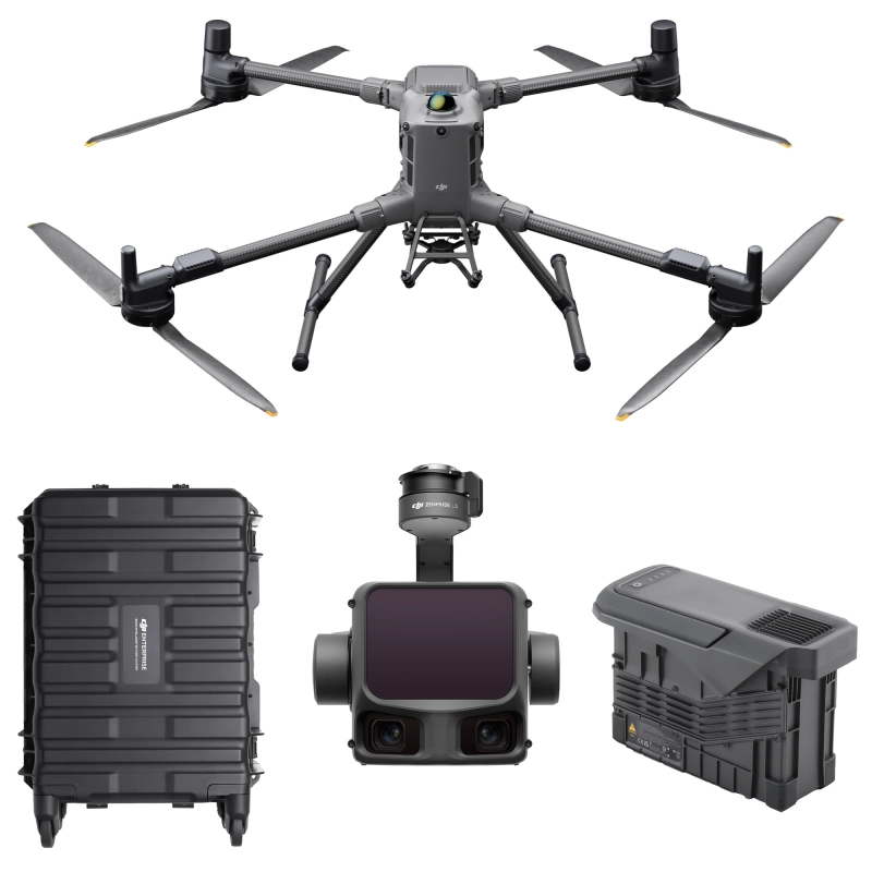 Dron-DJI-Matrice-400+Zenmuse-L3+BS100+TB100