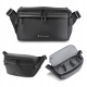 Czarna torba fotograficzna typu Sling Bag K&F Concept Nature Wander o pojemności 10 litrów.