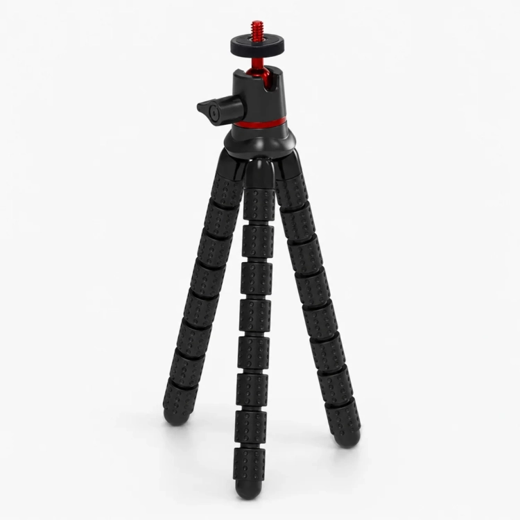 tripod-puluz-pu860-widok-produktowy-z-elastycznymi-nozkami