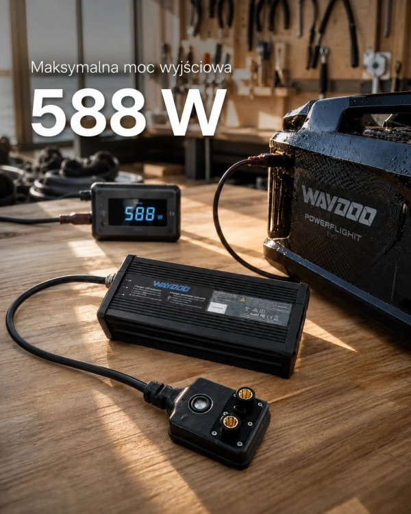ladowarka-waydoo-evo-powerflight-588w-podczas-ladowania