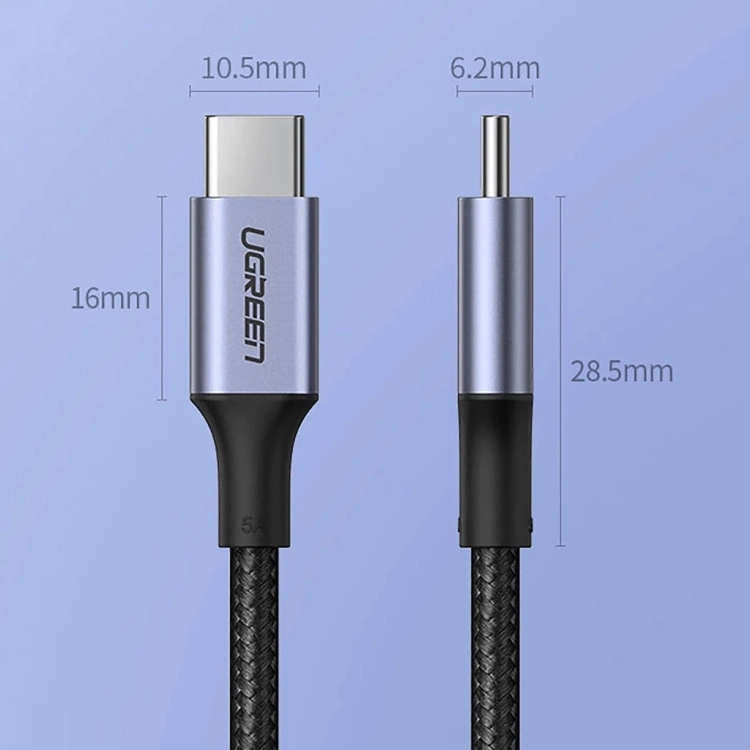 Kabel-USB-C-do-USB-C-UGREEN-US316-100W-1-5m-czarny-wymiary