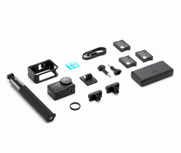 Zawartość Zestawu Kamera Sportowa Osmo Action 5 Pro Adventure Combo