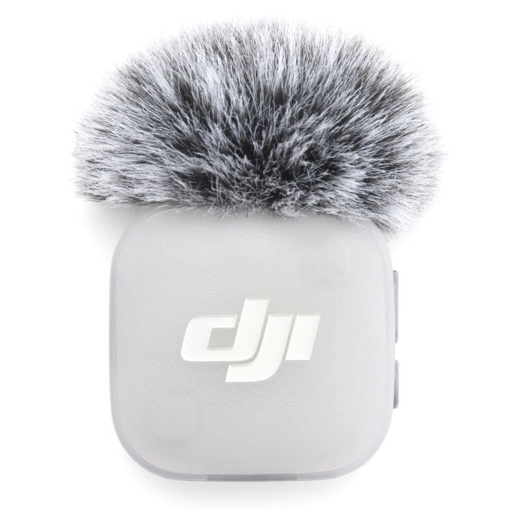 DJI-Mic-Mini-2-Transmitter-bialy-z-oslona-przeciwwietrzna