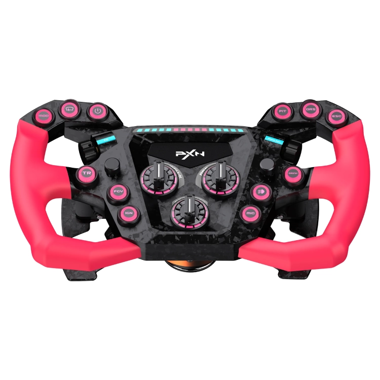 Kierownica-do-SimRacing-PXN-GT-ONE-RUBY-300mm-W-GTL-od-przodu