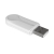 Miniaturowy adapter USB Cycplus U10 podłączony do portu w laptopie w celu obsługi kolarskiej aplikacji treningowej.