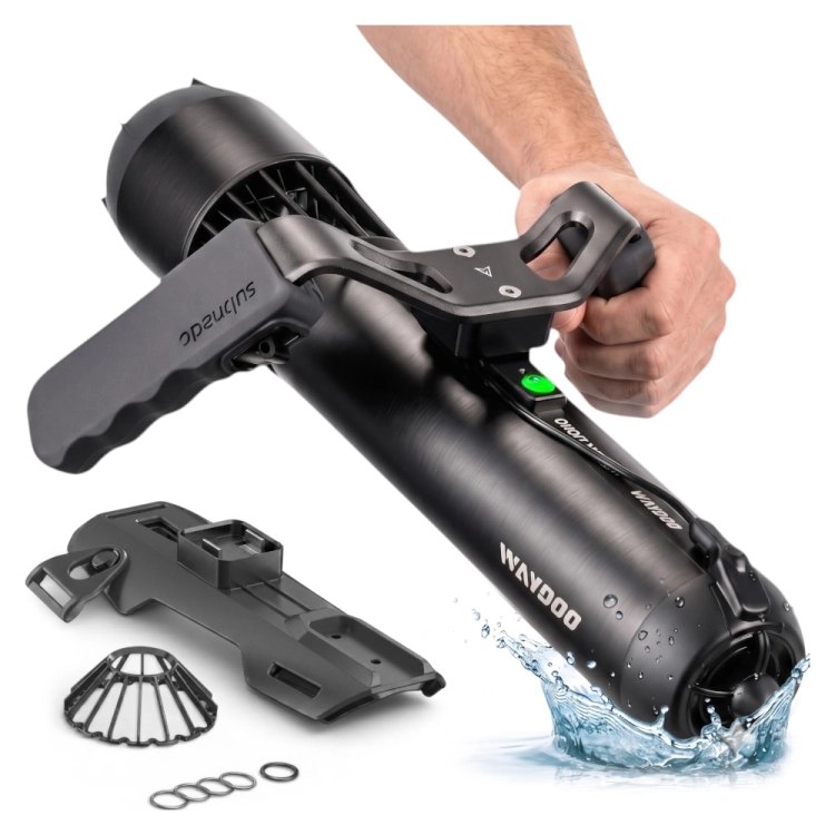 Waydoo Subnado Skuter Podwodny Do Pływania Zestaw Startowy 60m 56min 1.4kg.png