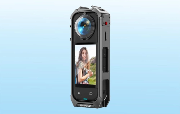 puluz-pu748h-ramka-ochronna-do-insta360-x5-widok-z-przodu