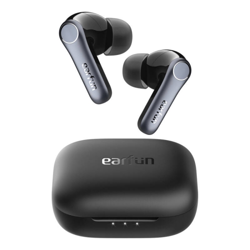 Dynamiczne przetworniki 10 mm w słuchawkach EarFun Air Pro 4 zapewniające dźwięk Hi-Res.