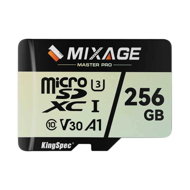 Karta-pamieci-microSDXC-256GB-KingSpec-Master-Pro-MIXAGE-V30-A1