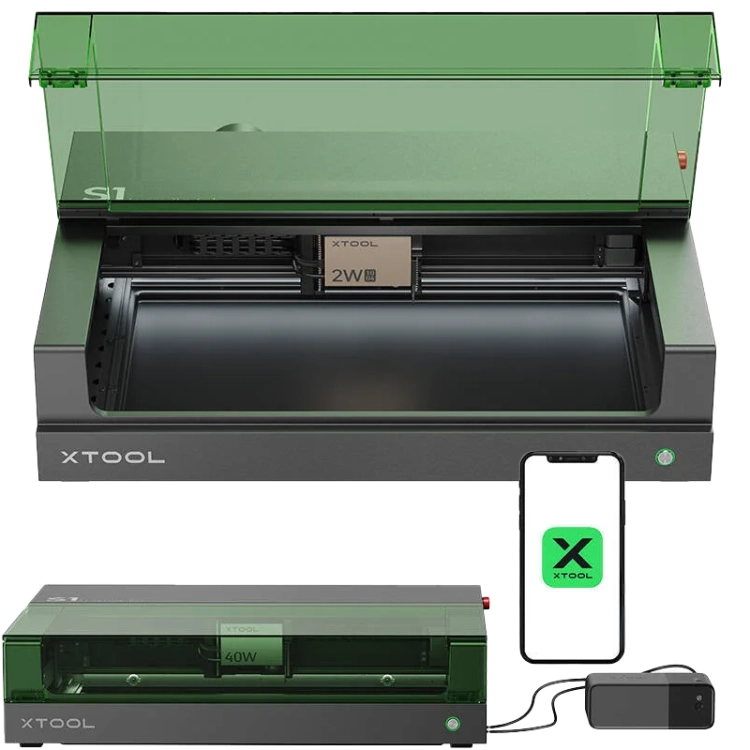 Grawerka-laserowa-2w1-xTool-S1-40W-Basic-Czarna-flystore_pl