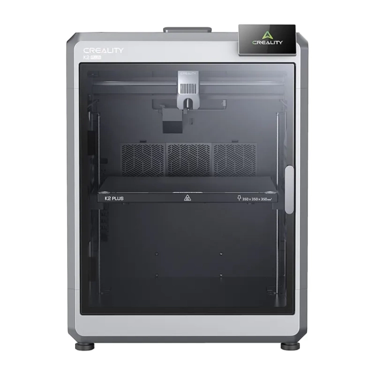 Solidna rama Matrix z odlewanego aluminium oraz prowadnice liniowe drukarki Creality K2 Plus.