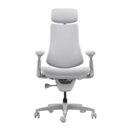 szare-krzeslo-ergonomiczne-libernovo-omni-dynamic-widok-frontowy