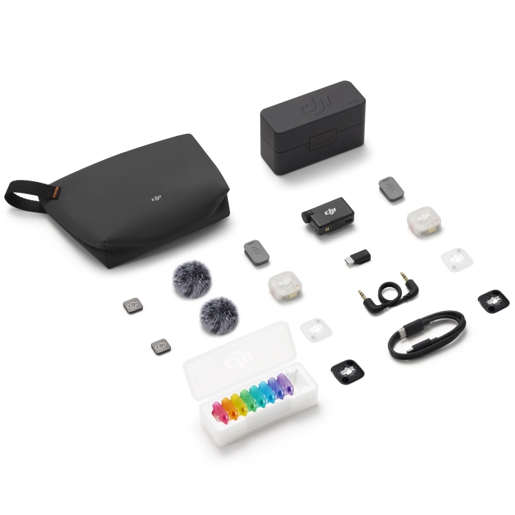 Zestaw-mikrofonow-DJI-Mic-Mini-2S-(2TX+1RX+etui-ladujące)-sklep-flystore-pl