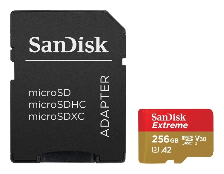 Karta pamięci SanDisk Extreme microSDXC 256GB-z-adapterem.webp