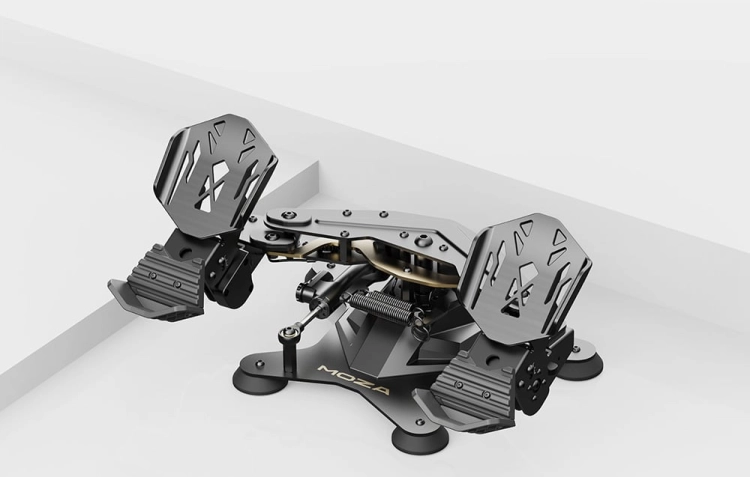 Pedały lotnicze MOZA MRP Rudder Pedals AS019 do symulatora lotu PC