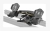 Pedały MOZA MRP Rudder Pedals AS019 zamontowane w kokpicie symulatora lotu