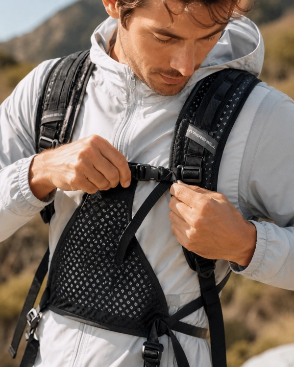Zakładanie paska naramiennego Hypershell AeroFlex Shoulder Strap