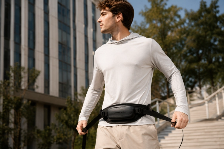 Hypershell AeroFlex Hip stabilizujący egzoszkielet podczas chodzenia