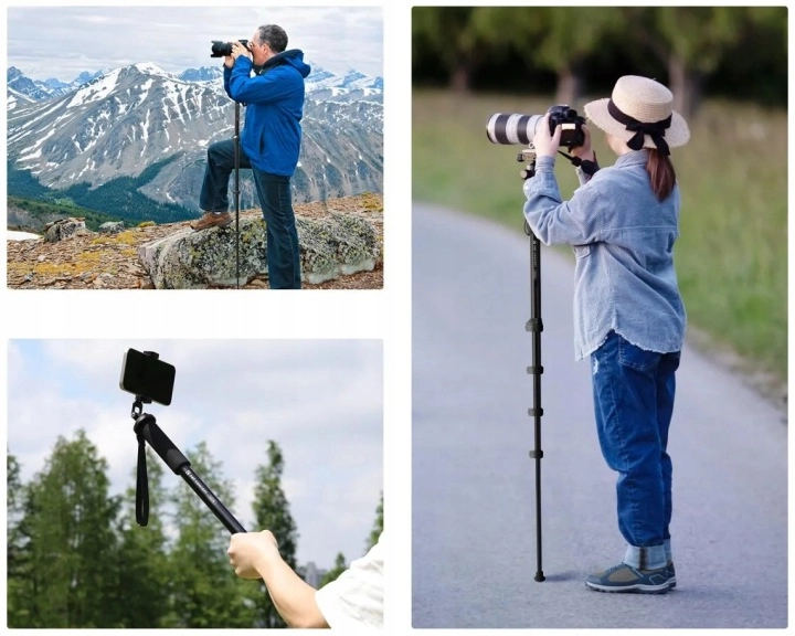 K&F Concept MS16 podczas fotografowania i filmowania w plenerze