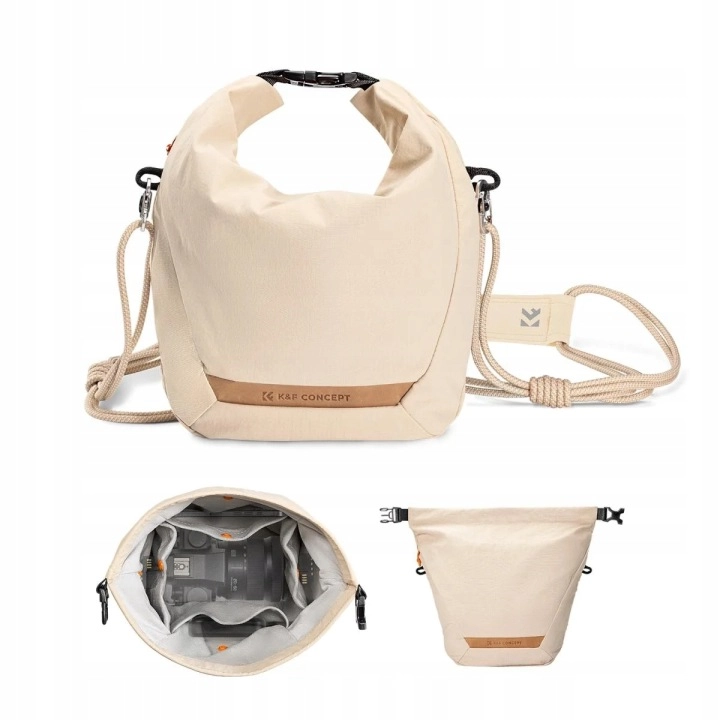 Torba fotograficzna K&F Concept KF13.168V1 z paskiem i akcesoriami