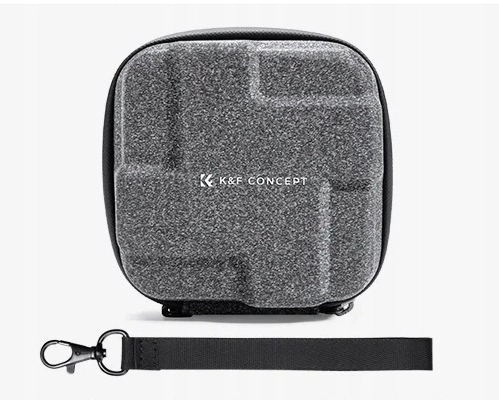 Widok zewnętrzny etui K&F Concept KF13.185 z zamkiem i paskiem na nadgarstek
