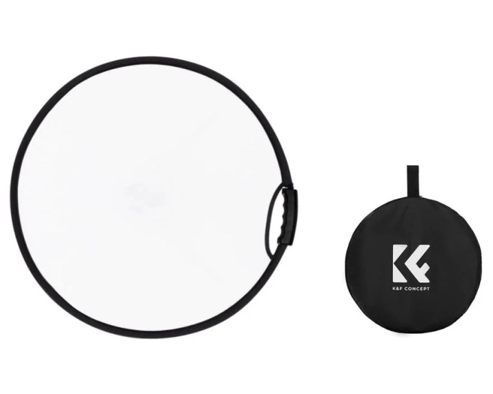 Blenda fotograficzna K&F Concept 5w1 60 cm z uchwytem i torbą transportową