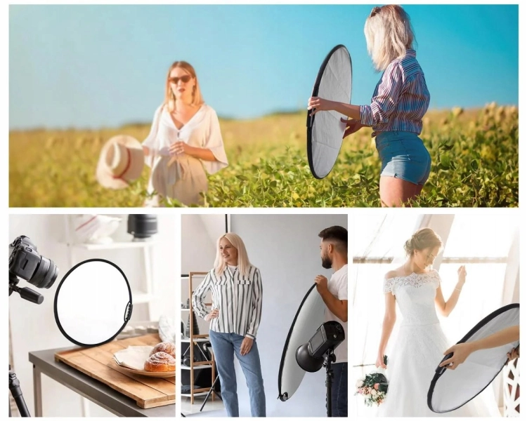 Zastosowanie blendy K&F Concept 5w1 podczas fotografii portretowej i produktowej