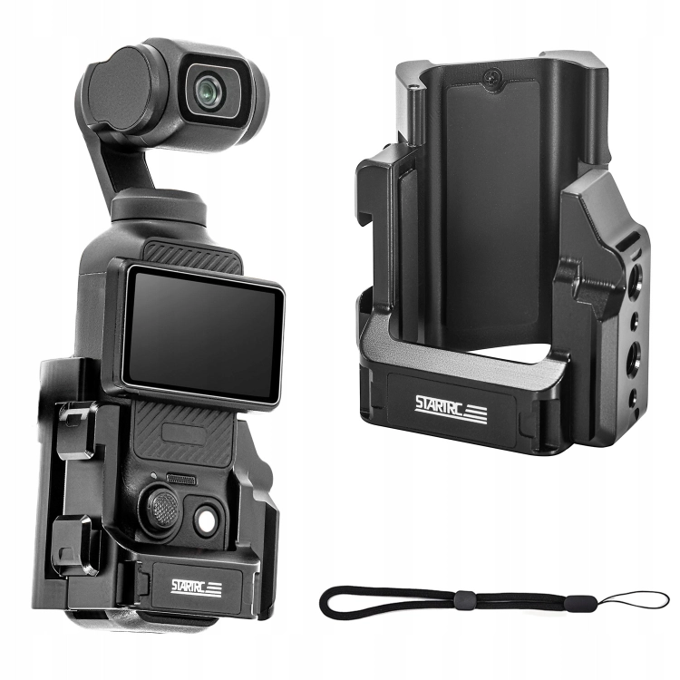 Klatka ochronna STARTRC 1146318 do DJI Osmo Pocket 3 z kamerą i adapterem montażowym