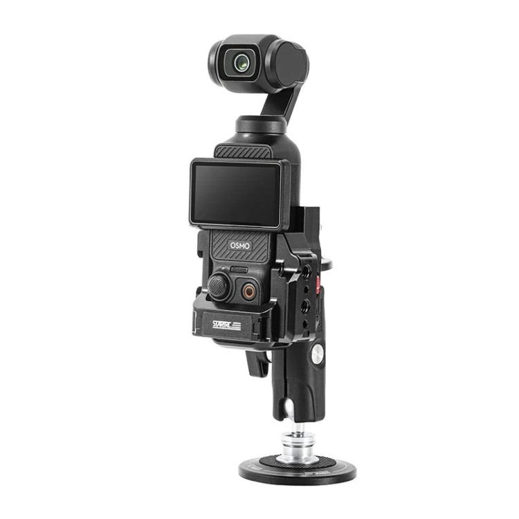 DJI Osmo Pocket 3 w klatce STARTRC 1146318 z możliwością montażu pionowego i poziomego
