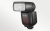 Lampa błyskowa Godox TT685IIO z odchyloną głowicą, widok z boku
