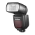Lampa Godox TT685IIO z palnikiem skierowanym do góry, widok z przodu pod kątem