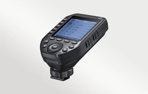 Wyzwalacz lamp błyskowych Godox XProII S TTL do Sony, widok produktu pod kątem