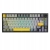 Klawiatura mechaniczna Attack Shark X820 ULTRA w kolorze Star Black z podświetleniem RGB.
