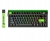 Czarna klawiatura magnetyczna Attack Shark R85 HE z panelem świetlnym Lightbox RGB.