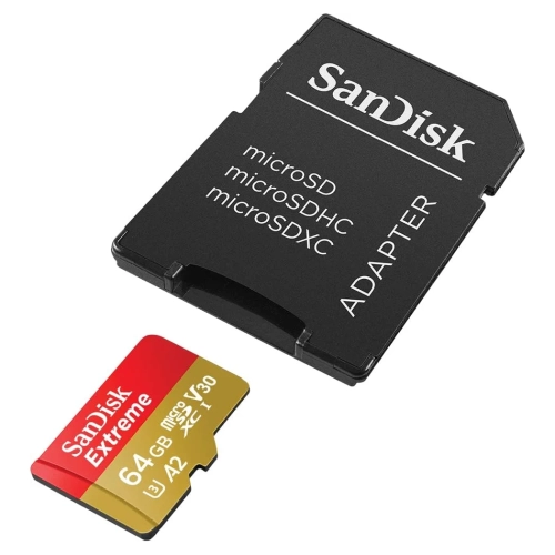 Karta-pamieci-SanDisk-Extreme-microSDXC-64GB-adapter