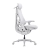 Krzesło ergonomiczne LiberNovo Omni Pro 48 cm białe, widok z boku