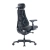 Krzesło ergonomiczne LiberNovo Omni GEN 48 cm grafitowe, widok z boku