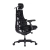 Krzesło ergonomiczne LiberNovo Omni SE 48 cm czarne, widok pod kątem