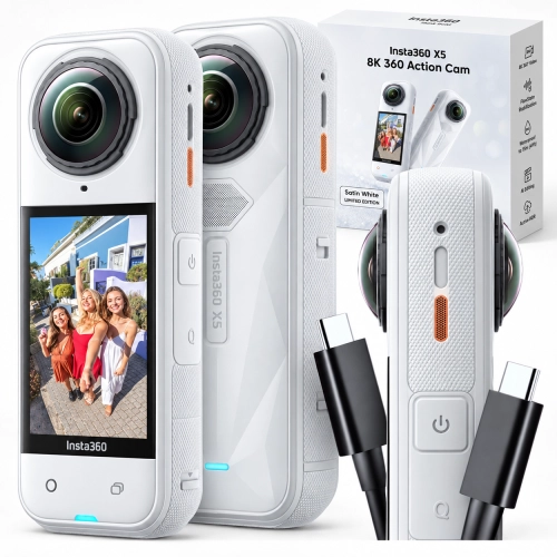 Kamera-sportowa-Insta360-X5-Satin-White
