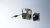 Komponenty systemu transmisji DJI O4 Wide Air Unit na jasnym tle