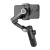 Gimbal AOCHUAN Smart X Pro Standard czarny, widok pod kątem z uchwytem na smartfon