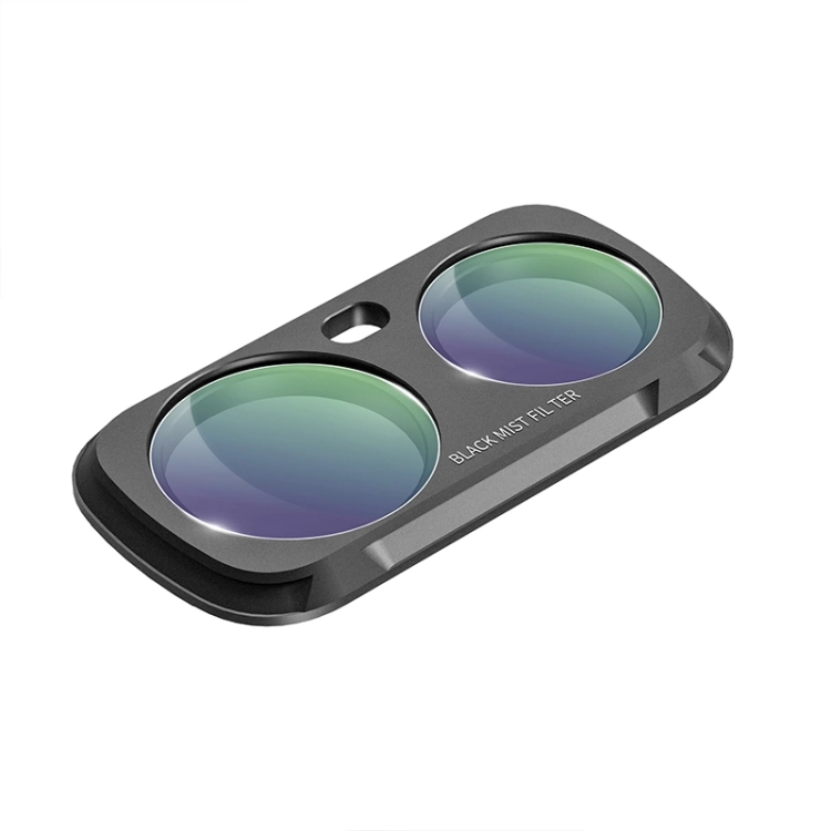 Etui ochronne STARTRC z filtrami do Insta360 Luna Ultra ułożonymi w osobnych przegródkach