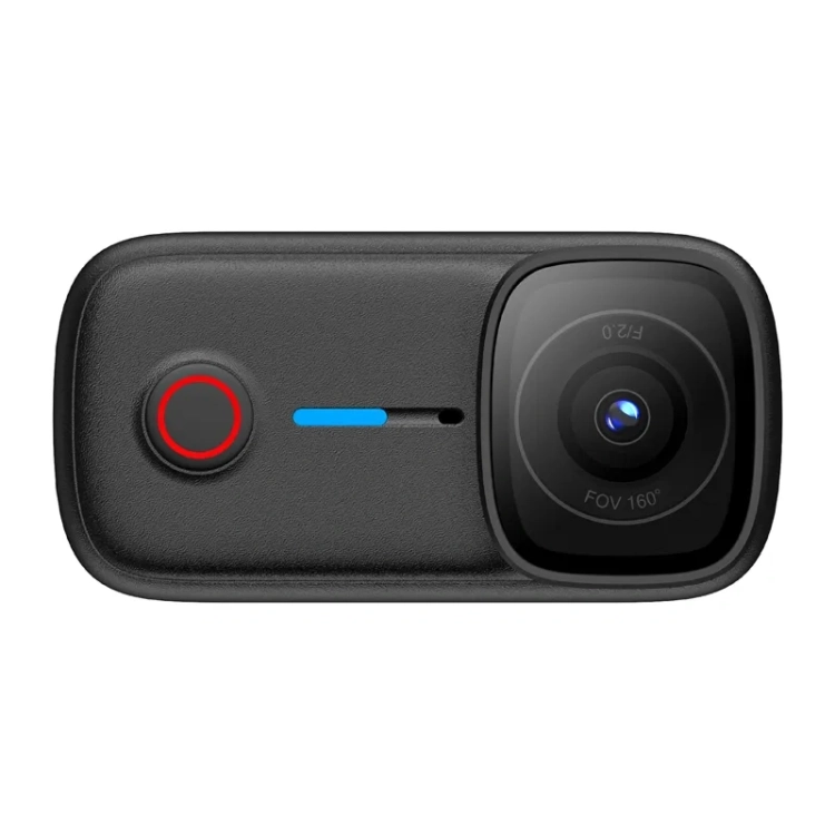 Czarna kamera SJCAM S10 128 GB bez modułu, widok z przodu