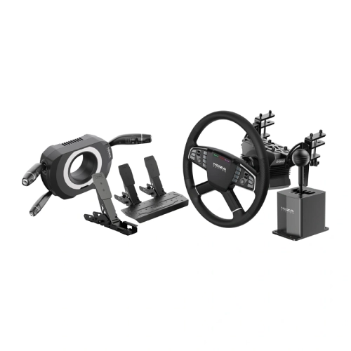 Zestaw MOZA Racing Farming x Truck R5 TSW z pedałami SR-P Lite, manetkami RS065, skrzynią HGP i akcesoriami
