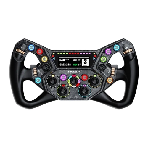 Kierownica gamingowa MOZA Racing KS Pro RS095 300 mm z ekranem i podświetleniem RGB