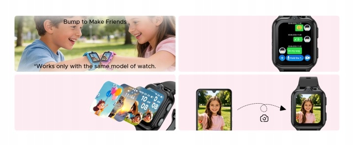 Funkcje smartwatcha dziecięcego DOOGEE Anyscene S3 4G GPS